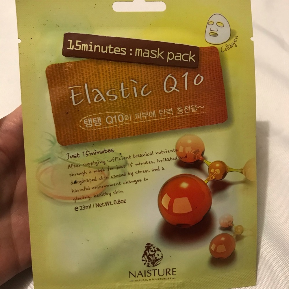 8 Pack Naisture Elastic Q10 Sheet Mask